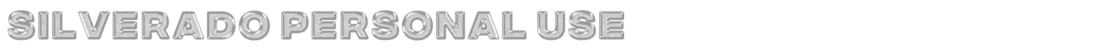 Silverado font preview